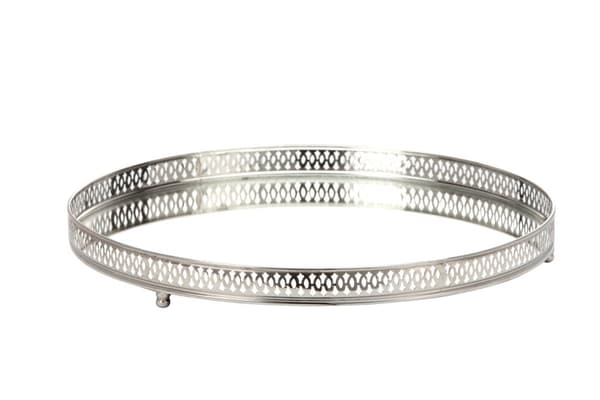 FURNLUX BRICKA BETHEL SILVER 36CM