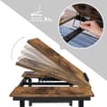 Miniatyrbillede 5 af 7: Monitor Stand - i højdejusterbar - bærbar stativ - i industriel stil - brun