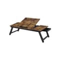 Miniatyrbillede 1 af 7: Monitor Stand - i højdejusterbar - bærbar stativ - i industriel stil - brun