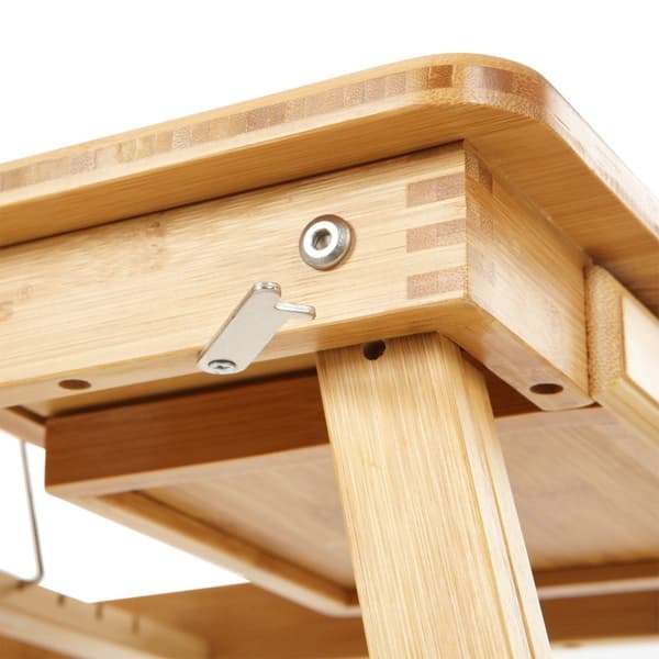 Laptopbord - Höjdjusterbar - Fällbar - Bambu