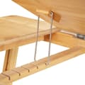 Miniatyrbild 7 av 8: Laptopbord - Höjdjusterbar - Fällbar - Bambu