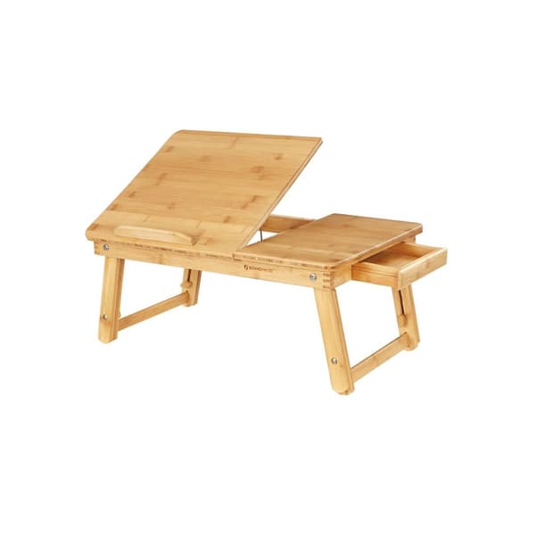 Laptopbord - Höjdjusterbar - Fällbar - Bambu