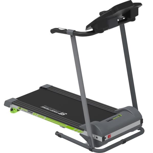 SportTronic ST-500 Løbebånd - App Control - Foldbar - Sort/grøn