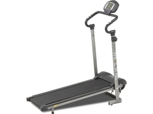 Everfit TFK Slim Mag, 100 kg, Kalorit, Etäisyys, Sydämensyke, Nopeus, Aika, Kahvan tunnistimet, LCD, 380 x 1020 mm, 620 mm
