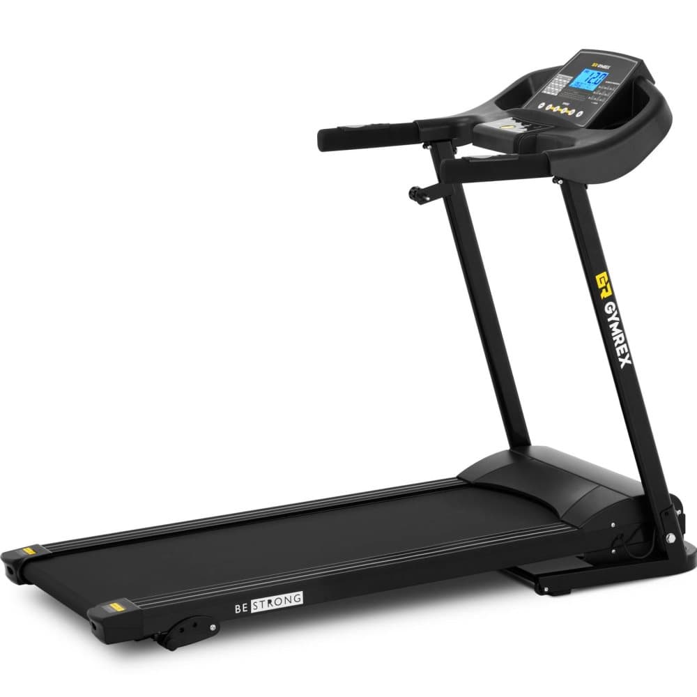 Gymrex Löpband - Hopfällbar - 1200 W - 1 till 12 km/h - 120 kg - 3 lutningsgrader