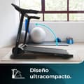 Miniatyrbild 5 av 5: Cecotec Folding treadmill with a maximum power of 1100 W. From 1 to 12 Km/h. 12 default programmes. LED control panel. 110 x 40 cm running surface. F