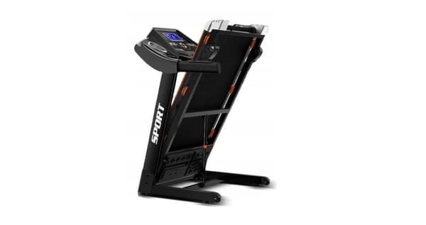 Vikingchoice Kompakt Foldbar Løbebånd til Hjemmebrug med LCD-Display, 12 Programmer & USB/MP3 Forbindelse