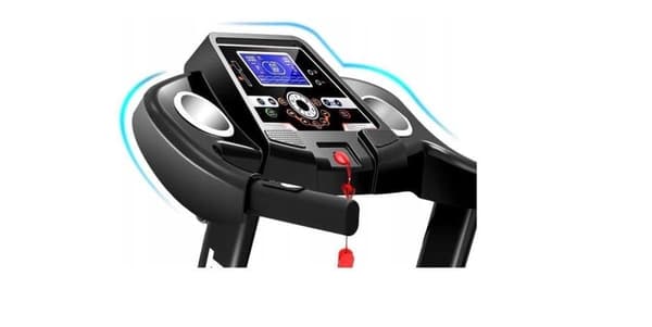 Vikingchoice Foldbar Løbebånd med LCD-display, 12 programmer & USB/MP3-forbindelse til hjemmetræning
