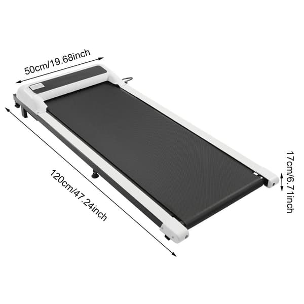 Löparband, 2,25HK Motor, 100 kg Lastkapacitet, Fällbar Design,VIT