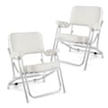 Miniatyrbillede 4 af 8: Strandstol, 26x25.5x30.5 tommer, Hvid