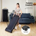 Miniatyrbild 10 av 10: Fällbart löpband, Formill FT51 kraftfullt löpband, 2,5 hk kraftfull motor, hastighet upp till 1-10 km/h, 2 hastighetslägen, maximal belastning 120 kg