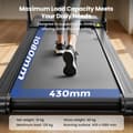 Miniatyrbild 7 av 11: Formill FT61 Löpband 3,0 hk Hopfällbart löpband 15° lutning, 13,5 km/h, 17×43 tums rem, 300 lbs belastning