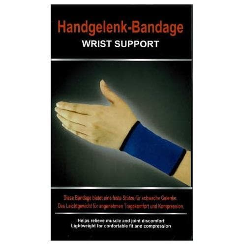 Elastiskt Svettband / Vristband - 1-Pack (BLÅ)