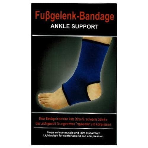 Elastiskt Fotledsskydd / Fotstöd - 1-Pack (BLÅ)