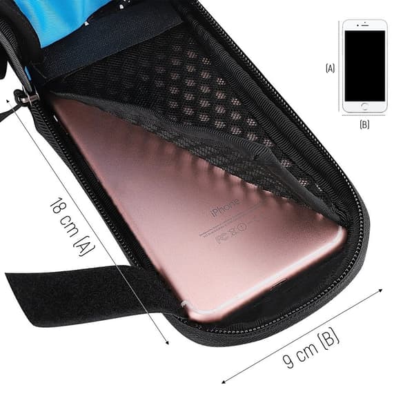 Wozinsky Cykelhållare 6,5 inch 1,5L - Svart