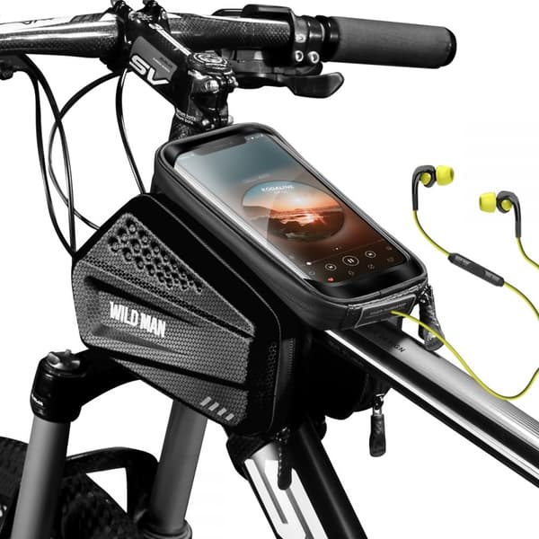 Wildman Mobilhållare för Cykel XXL - Svart
