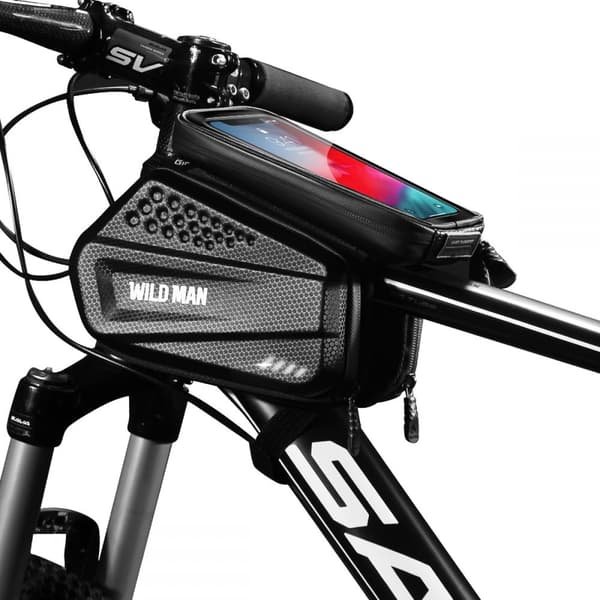 Wildman Mobilhållare för Cykel XXL - Svart