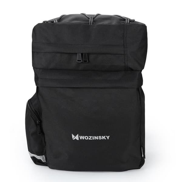 Wozinsky Cykel Bagageväska bak med flaskväska och rem 60L