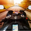 Miniatyrbild 4 av 6: CELLY Magnetisk mobilhållare motorcykel IP64