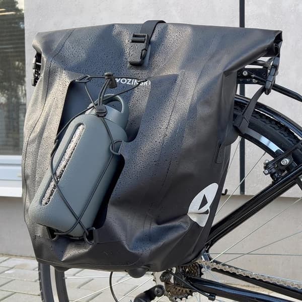 Wozinsky Vattentät Mobilhållare för Cykel/ Motorcykel 25 L - Svart