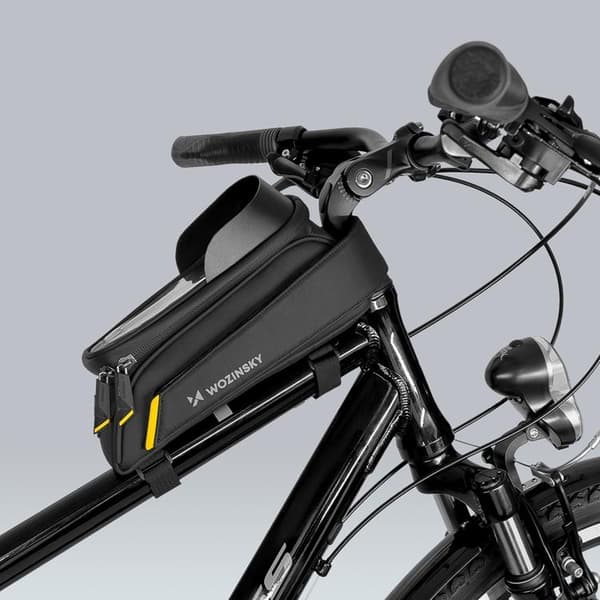 Wozinsky Ram Cykelväska Telefonhållare 1l - Svart