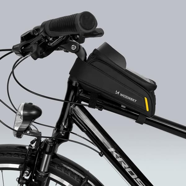 Wozinsky Ram Cykelväska Telefonhållare 1l - Svart