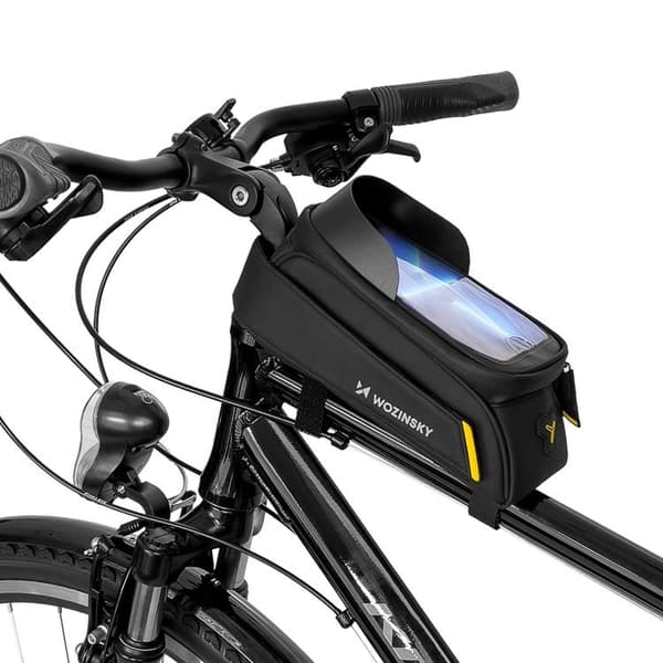 Wozinsky Ram Cykelväska Telefonhållare 1l - Svart