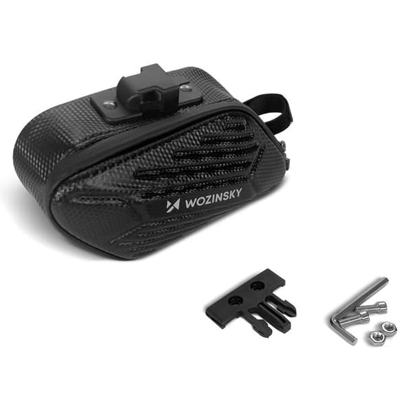 Wozinsky Cykelsadelväska 1.5l - Svart