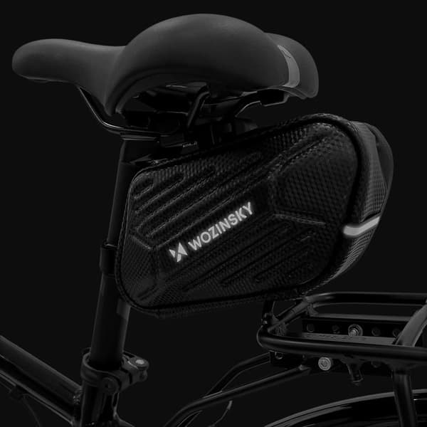 Wozinsky Cykelsadelväska 1.5l - Svart