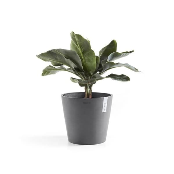 Vaso Amsterdam Ecopots - Grigio - 40x36cm - Vattentank