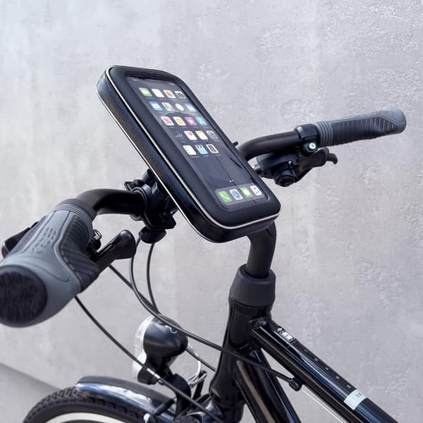Wozinsky Mobilhållare För Cykel, Motorcykel, Skotrar - Svart