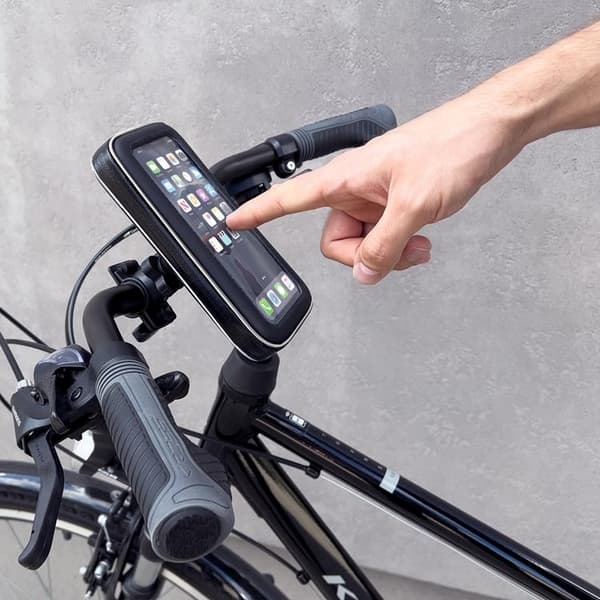 Wozinsky Mobilhållare För Cykel, Motorcykel, Skotrar - Svart