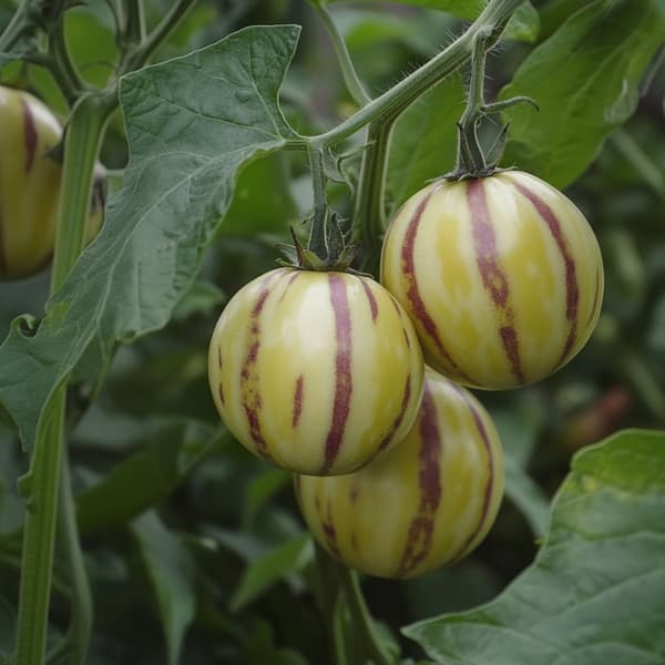 Pæremelon - Sæt med 6 - Solanum Muricatum 'Pepino gold' - Højde 25-40cm - ⌀9cm