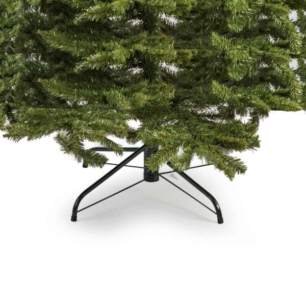 Kunstig juletræ - 220 cm - gran grønt - stålben
