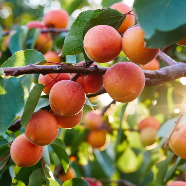 Abrikostræ - Prunus armeniaca - Højde 90-100cm - ⌀21cm