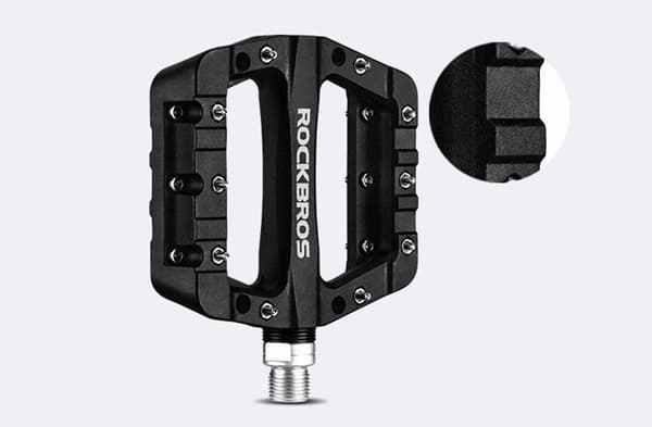 Rockbros Nylon Cykelpedal Set - Svart
