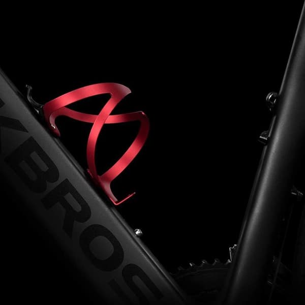 Rockbros 2017-11ARD Cykelhållare För Vattenflaska - Röd