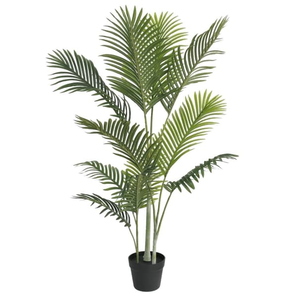 vidaXL Konstväxt palm grön 120 cm PP