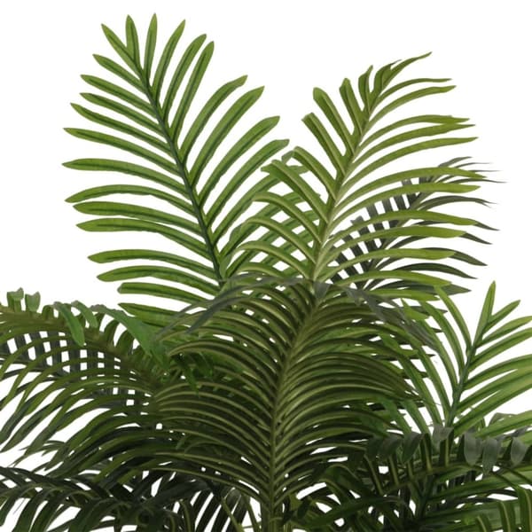 vidaXL Konstväxt palm med 3 stammar grön 180 cm PP