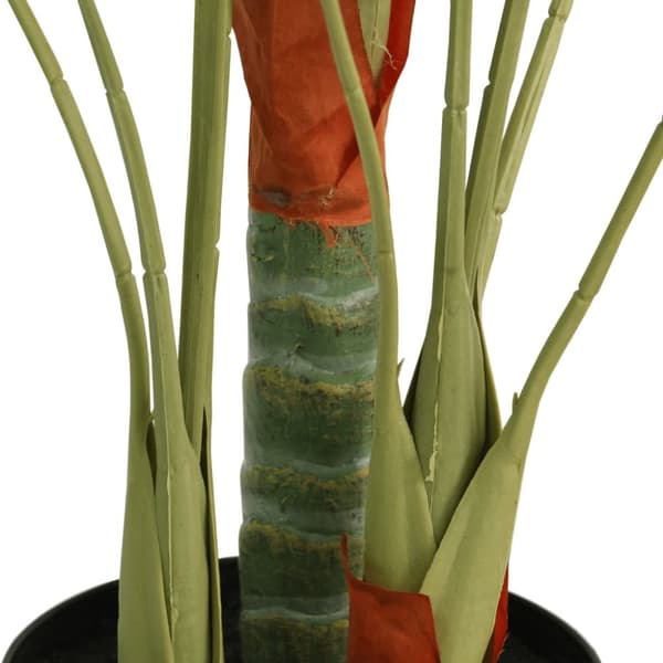 Konstväxt palm med 3 stammar grön 85 cm PP