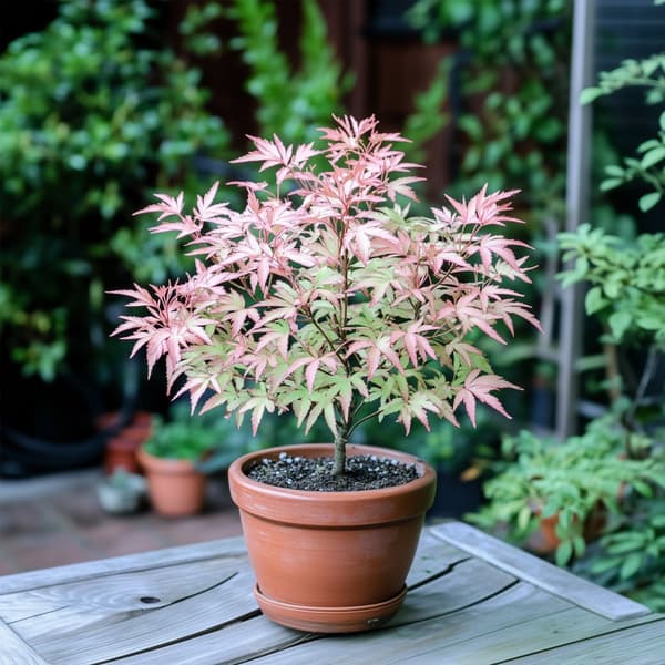 Japansk Lönn - Acer palmatum Taylor - Höjd 35-55cm - Pot 15cm
