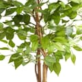 Miniatyrbillede 6 af 10: Kunstigt ficustræ Fida, realistisk tekstur - 180 cm