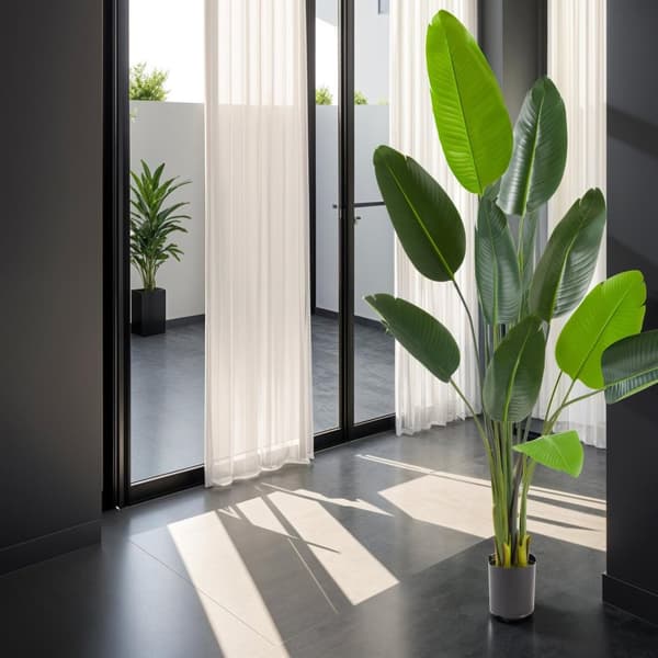 Kunstig paradisfugletræ Tropic, naturtro - 160 cm