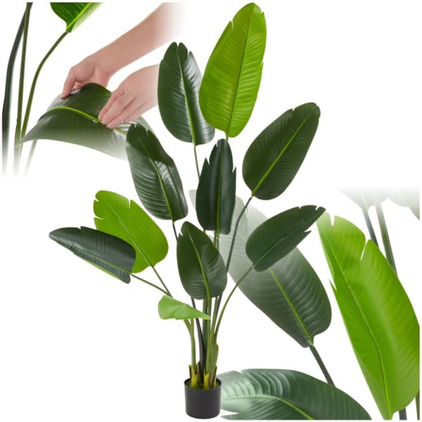 Kunstig paradisfugletræ Tropic, naturtro - 160 cm