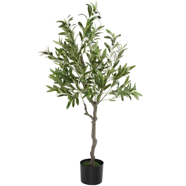 Kunstig oliventræ Oleand, realistisk tekstur - 120 cm