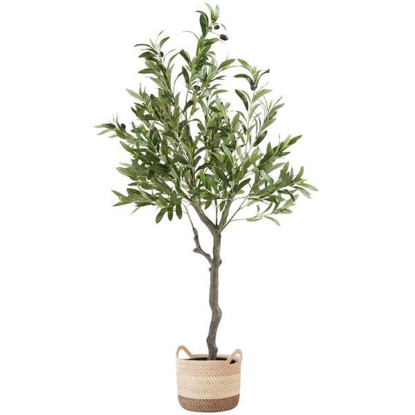 Kunstig oliventræ Oleand, realistisk tekstur - 120 cm