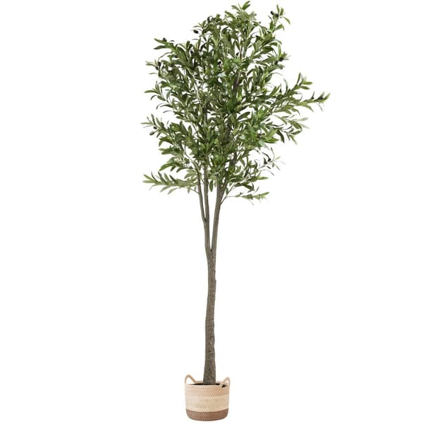 Kunstig oliventræ Oleand, realistisk tekstur - 210 cm