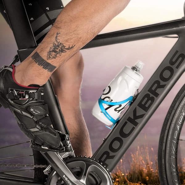 Rockbros 2017-11ABL Cykelhållare För Vattenflaska - Blå