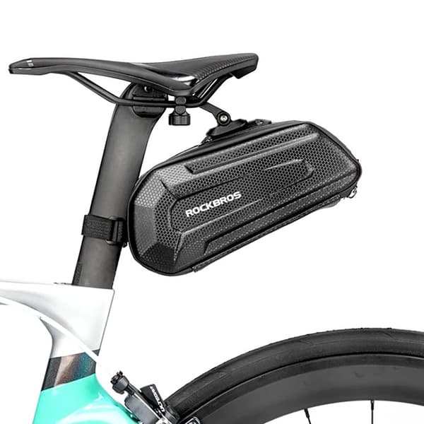 Rockbros B69 Cykelsadelväska 1,8L med Lätt Släppsystem - Svart