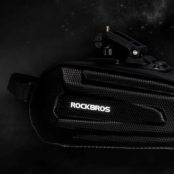 Rockbros B69 Cykelsadelväska 1,8L med Lätt Släppsystem - Svart